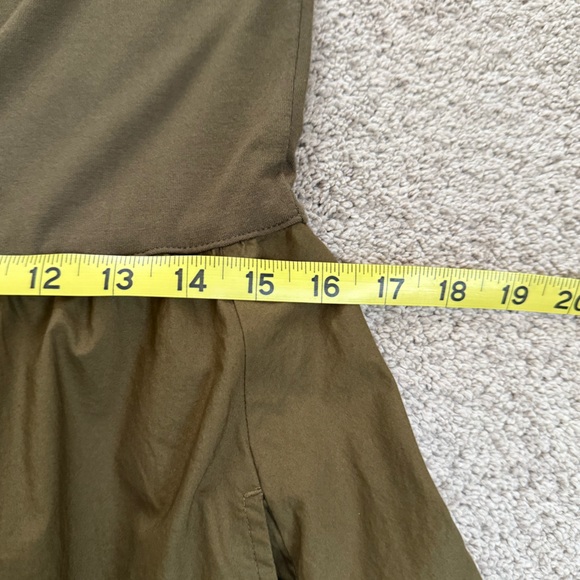 Everlane The Riviera Dress Olive Large - Picture 10 of 11
